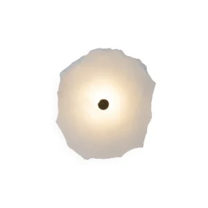 Aplique 15x20 Alabastro/Metal - Natural/Dorado 1 62745/00