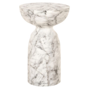 End table Kita white