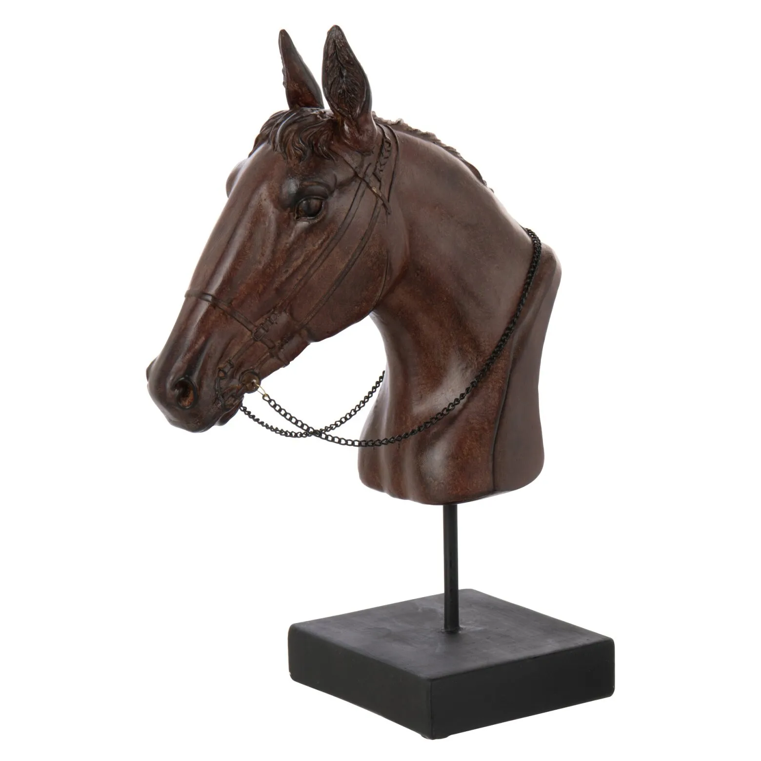 Cabeza de caballo Ranger con soporte 1 Cabeza de caballo Ranger con soporte 1