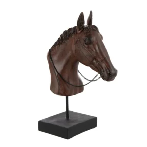 Cabeza de caballo Ranger con soporte