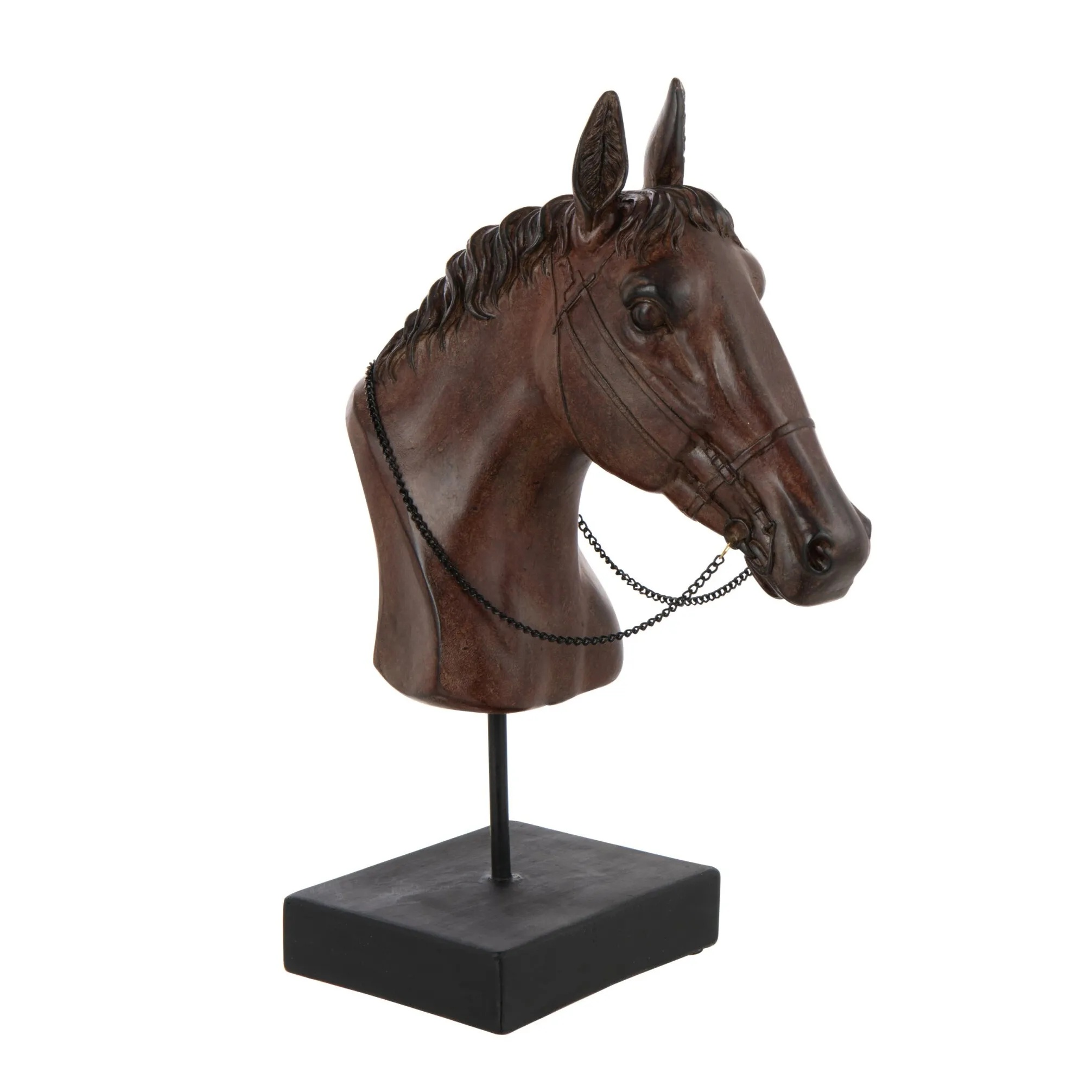 Cabeza de caballo Ranger con soporte Cabeza de caballo Ranger con soporte