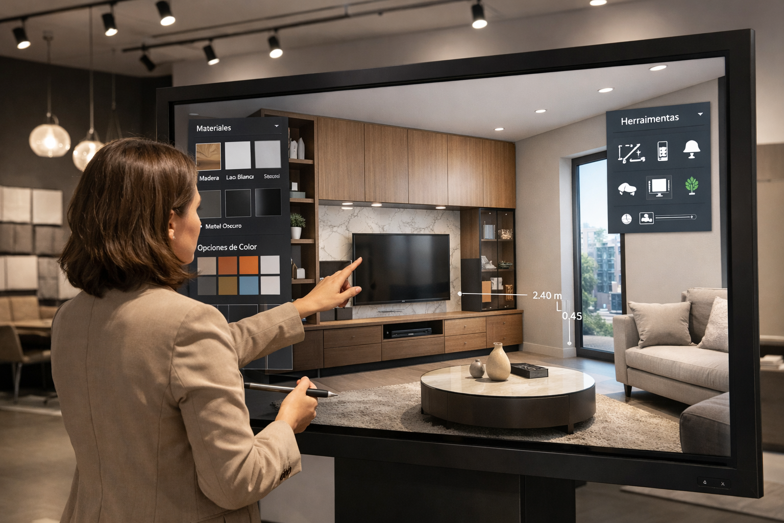 Diseño de interiores digital: Del Pixel al Mármol: Cómo la Tecnología Digital Está Redefiniendo el Lujo en el Diseño de Inter