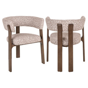 Dining chair Contigo natural geo