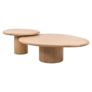 Coffee table Oakley natural oak (Set of 2)