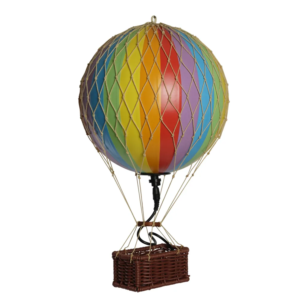 Globo Aerostático Travels LED Arco Iris Globo Aerostático Travels LED Arco Iris