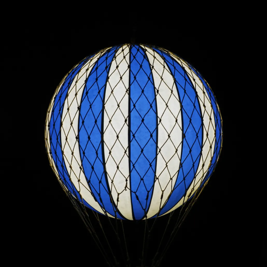 Globo Royal Aero LED azul 1 Globo Royal Aero LED azul 1
