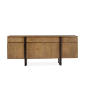 Aparador 200x47x85 Madera de Cedro -- Marrón Miel/Café