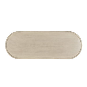 Cabecero 180x3x65 Madera de Cedro -- Blanco Velado