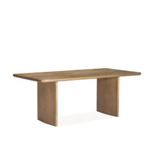 Mesa Comedor 200x100x76 Madera de Cedro -- Marrón Miel