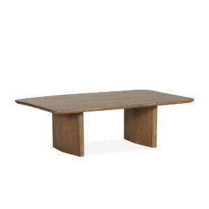Mesa de Centro 115x70x35 Madera de Cedro -- Marrón Miel