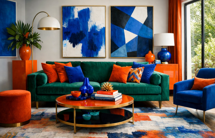 Tendencias de color 2026: Rompe la Neutralidad: La Regresa del Color Atómico y Tonos Vibrantes en el Diseño de Interiores