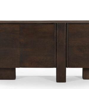 APARADOR MADERA MINDI MARRON 200x40x82 CM
