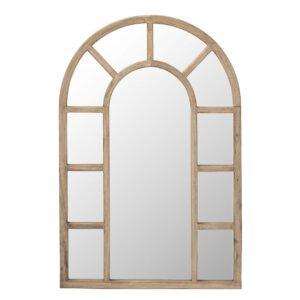 ESPEJO VENTANA MADERA MINDI MARRON 86x4x130 CM