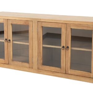 APARADOR CRISTAL MADERA MINDI 140x40x60 CM