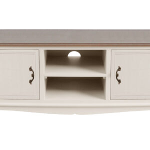 MUEBLE TV PINO MDF BEIGE MARRON 120x40x50 CM