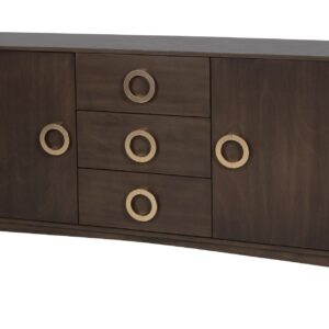 APARADOR PINO MDF MARRON 150x40x80 CM