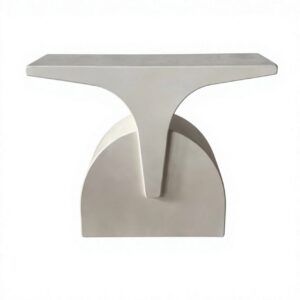 CONSOLA MDF BLANCA 120x36x80 CM