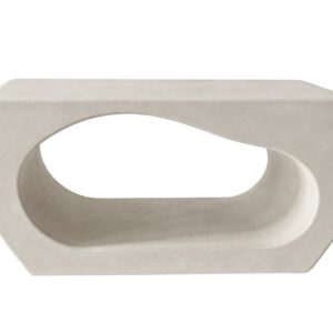 MESA CENTRO MDF BLANCA 110,5x60x45 CM
