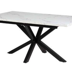 MESA DE COMEDOR EXTENSIBLE MDF 160-200x90x75 CM
