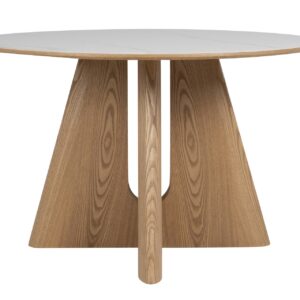 MESA DE COMEDOR CERAMICA MDF 120x120x75CM