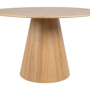 MESA COMEDOR MDF MARRON 120x120x75 CM
