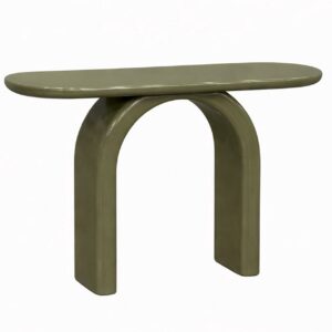 CONSOLA VERDE SUTURA 120x35x80 CM