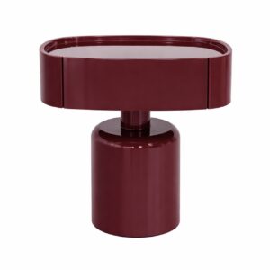 MESITA LACADA MORADA SUTURA 50x40x51 CM