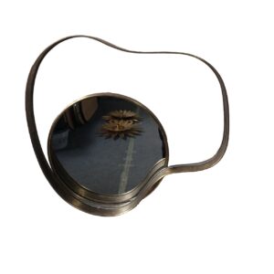 ESPEJO METAL DORADO 68x7x67 CM