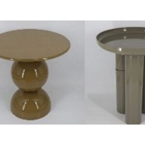 MESITA METAL GRIS 45x45x55 CM