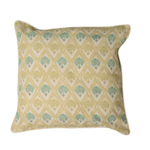 COJIN LINO REVERSIBLE GEOMETRICO 45x15x45 CM