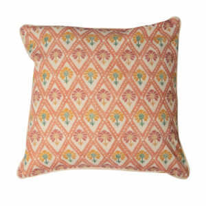 COJIN LINO REVERSIBLE GEOMETRICO 45x15x45 CM