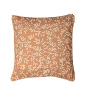 COJIN LINO REVERSIBLE HOJAS 45x15x45 CM