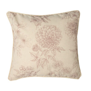 COJIN LINO PEONIA 45x15x45 CM
