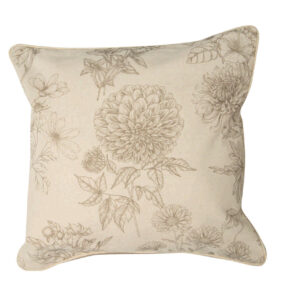 COJIN LINO PEONIA 45x15x45 CM