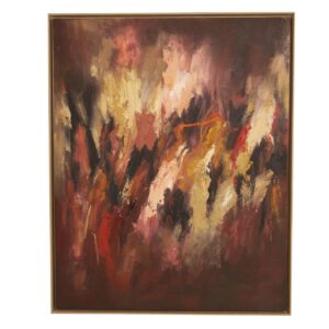 CUADRO ABSTRACTO 100% PINTADO A MANO 120x5x150 CM