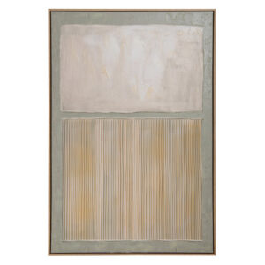 CUADRO ABSTRACTO 80% PINTADO A MANO 83x4x123 CM