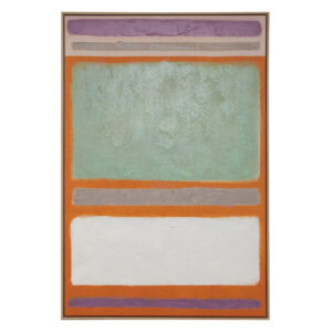 CUADRO ABSTRACTO 80% PITNADO A MANO 83x4x123 CM