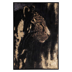 CUADRO TIGRE 80% PINTADO A MANO 83x4x123 CM