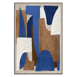 CUADRO ABSTRACT 80% PINTADO A MANO 83x4x123 CM