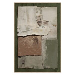 CUADRO ABSTRACT 80% PINTADO A MANO 83x4x123 CM
