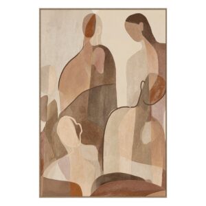 CUADRO 80% PINTADO A MANO 83x4x123 CM