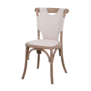 SILLA APILABLE MADERA ABEDUL 44x42x88 CM