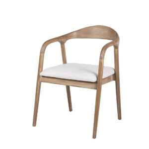 SILLA MADERA HAYA MARRON 50x56x79 CM