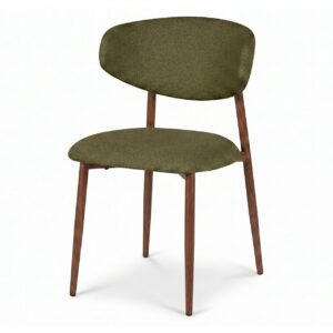 SILLA CHENILLA PATAS METAL COS 54x55x83 CM