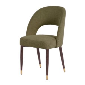 SILLA VELVET VERDE HOUSTON 56x58x83 CM