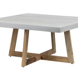 MESA CENTRO MADERA HOYVIK 90x90x45 CM