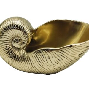 CHAMPANERA CARACOLA DORADA 29x17x15 CM