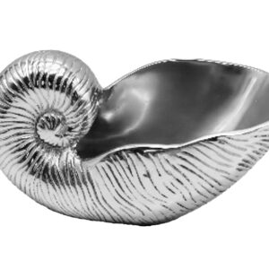CHAMPANERA CARACOLA PLATEADA 29x17x25 CM
