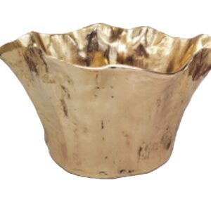 CHAMPANERA TRONCO DORADA  41x36x23 CM