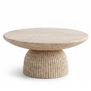 MESA DE CENTRO MARRON SEDIT 70x70x33 CM